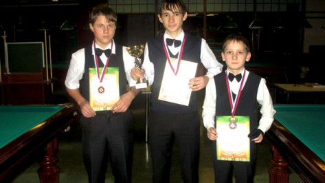 Бутурлиновские бильярдисты завоевали на областных соревнованиях три медали