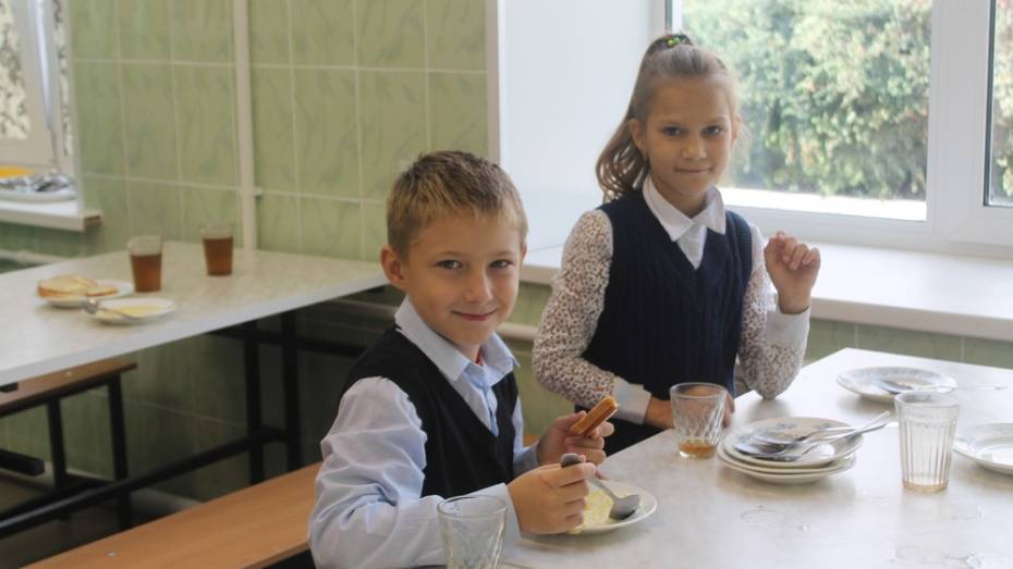 В Орловской школе Хохольского района впервые за 40 лет капитально отремонтировали столовую