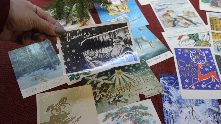 Жители Таловой узнают про историю новогодней открытки