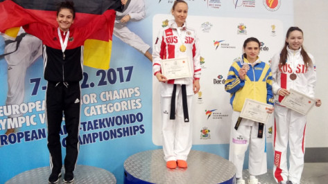 Воронежская спортсменка стала чемпионкой Европы по тхэквондо