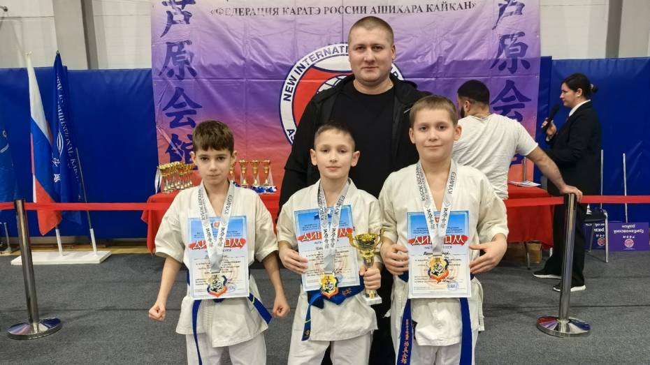 Грибановский каратист завоевал «золото» на межрегиональном турнире