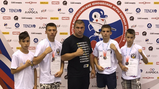 Новоусманские кикбоксеры завоевали 2 «серебра» на Всероссийских играх боевых искусств