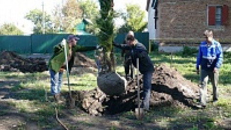 В Подгоренском районе пограничники заложили камень на месте будущего мемориала
