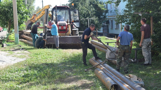 В поселке Подгоренский коммунальщики отремонтируют 2 участка теплотрассы