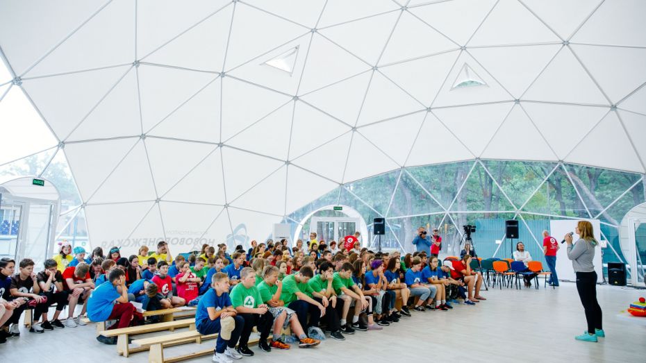 В детском лагере Нововоронежской АЭС 150 детей прошли курс «Лето в корпорации знаний»