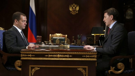 Дмитрий Медведев назвал приоритетным развитие водоснабжения в Воронежской области