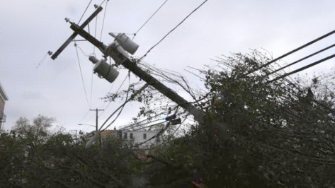 В Рамонском районе из-за урагана около 1,9 тыс человек остались без электричества