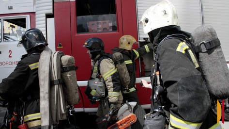 В Хохольском районе Воронежской области ночью сгорел дачный дом