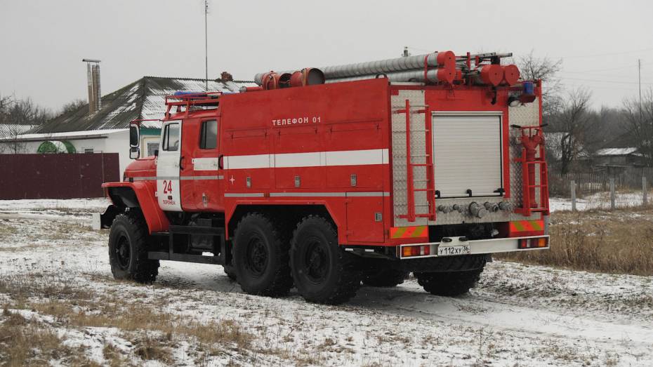 В Воронежской области при пожаре погиб 42-летний хозяин дома