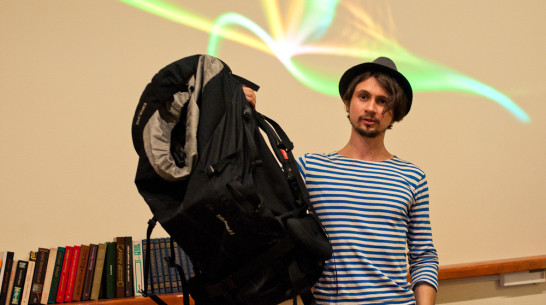 Воронежский художник Сергей Баловин завершил «Кругосветку без кошелька»