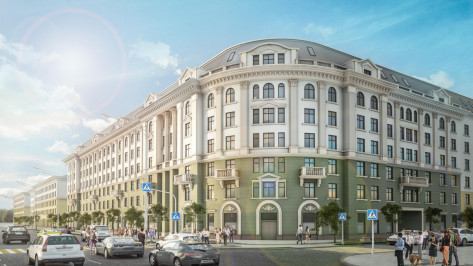 На площади Ленина, 6 в Воронеже построят новый жилой дом