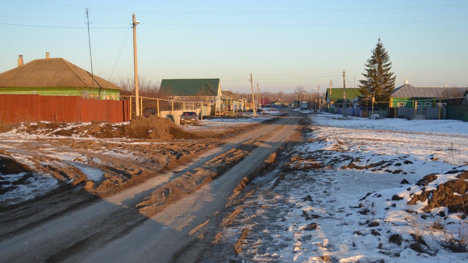 В лискинском селе Колыбелка на двух улицах построят новые дороги