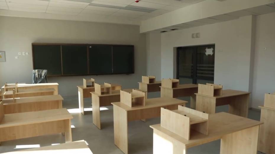 Воронежцам рассказали, будет ли завершена реконструкция школы №45 в новые сроки