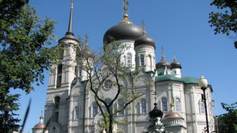 Митрополит Воронежский и Лискинский назвал сроки окончания росписи Благовещенского собора 
