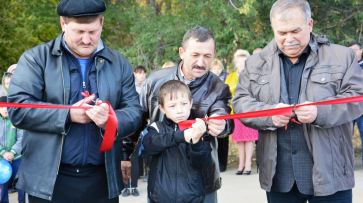В Кантемировском районе открыли многофункциональную спортплощадку