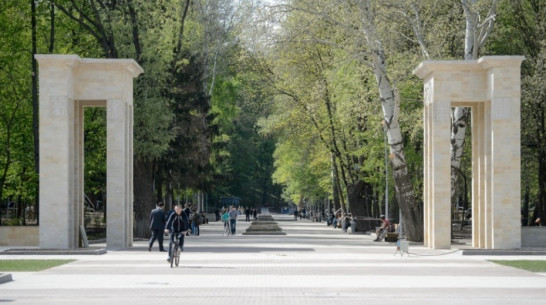 В Воронеже открылся парковый сезон