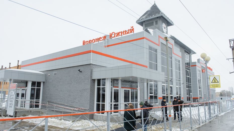 Вокзал на Придаче в Воронеже откроют до конца мая 2018 года