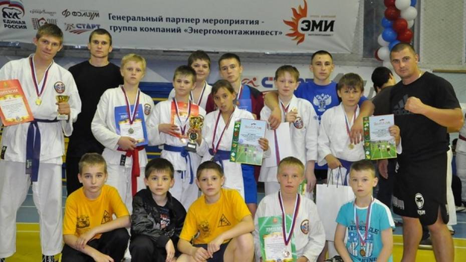 Новоусманские спортсмены стали победителями Всероссийского турнира по рукопашному бою