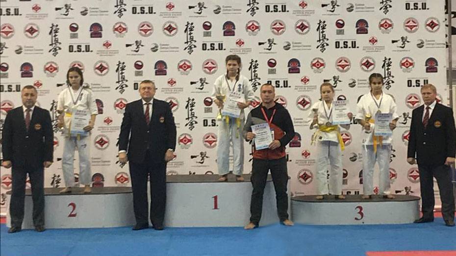 Поворинская каратистка выиграла «золото» международного турнира 