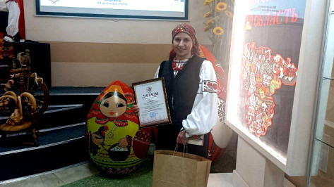 Мастер художественной вышивки из Богучарского района стала лауреатом межрегионального конкурса