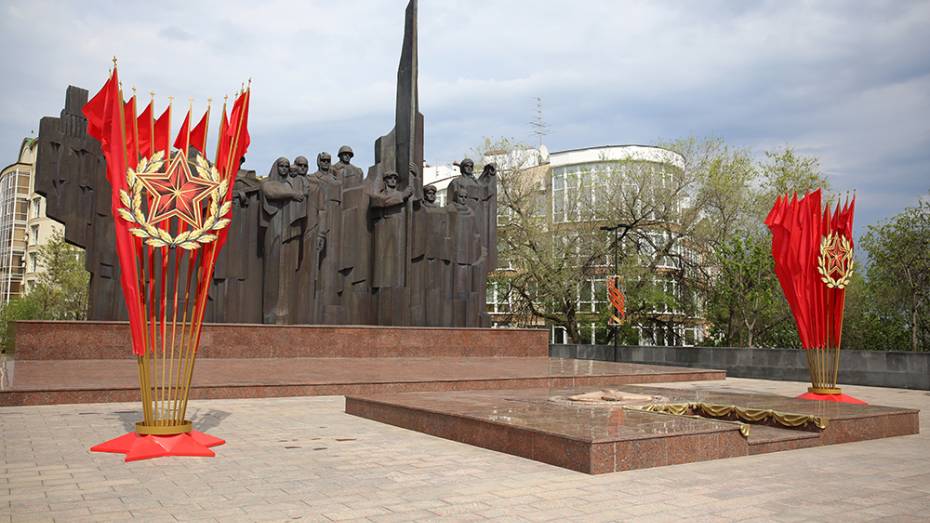 В Воронеже показали обновленную площадь Победы 