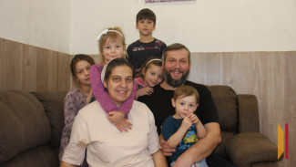 В семье Литвиненко из Лискинского района появился на свет 13-й ребенок