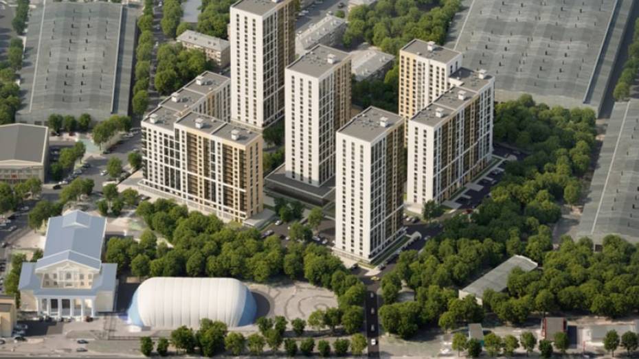 Территорию бывшего экскаваторного завода в Воронеже застроят до 2036 года