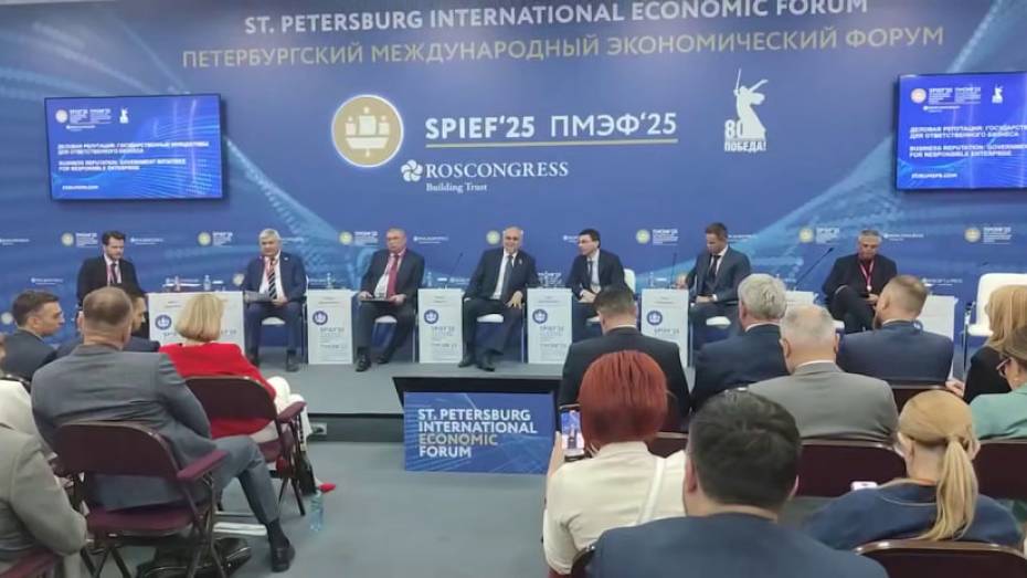 Воронежский губернатор рассказал о внедрении в регионе ЭКГ-рейтинга на секции ПМЭФ-2025