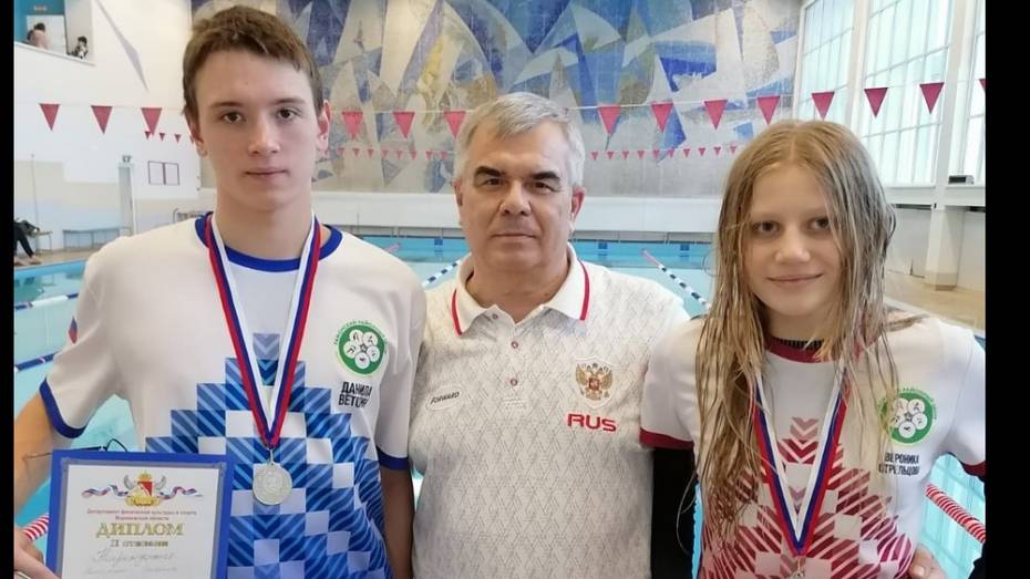 Рамонские пловцы взяли 2 «серебра» на областных соревнованиях