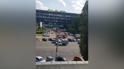 В Воронеже произошел пожар в здании технопарка «Содружество»