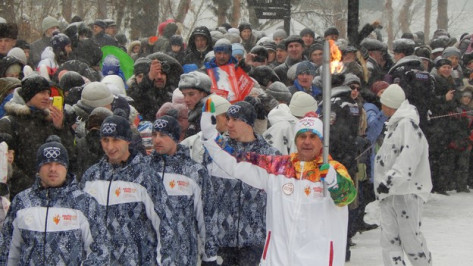 Сотрудник РИА «Воронеж» принял участие в эстафете олимпийского огня