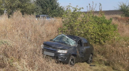 В Воронежской области погиб 46-летний водитель «Лады Гранты»