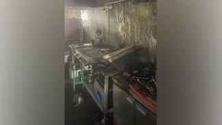 Воронежцам показали последствия пожара в бистро-баре на проспекте Революции