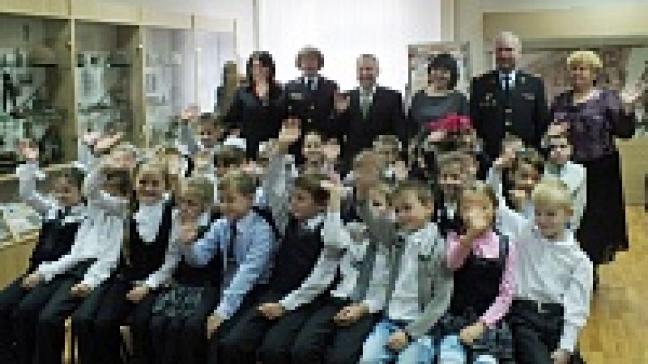 Класс воронежской школы получил имя милиционера Евгения Кольцова