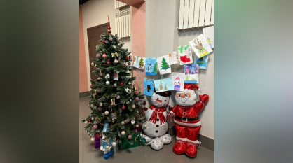 Воронежцы украшают свои подъезды к Новому году