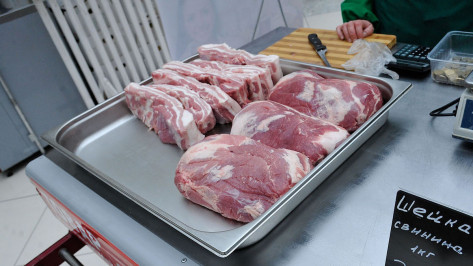 Мясо продолжает дорожать в Воронежской области