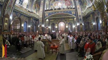 Как прошло Пасхальное богослужение в Благовещенском соборе: фоторепортаж РИА «Воронеж»