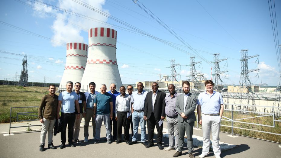 Представители 12 стран поучаствовали в техническом туре на Нововоронежскую АЭС