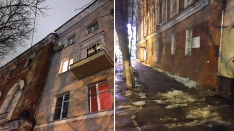 Уголовное дело возбудили после падения глыбы льда на голову 3-летней девочки в центре Воронежа