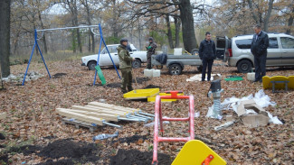 Терновские активисты сделают детскую площадку на опушке Савальского леса