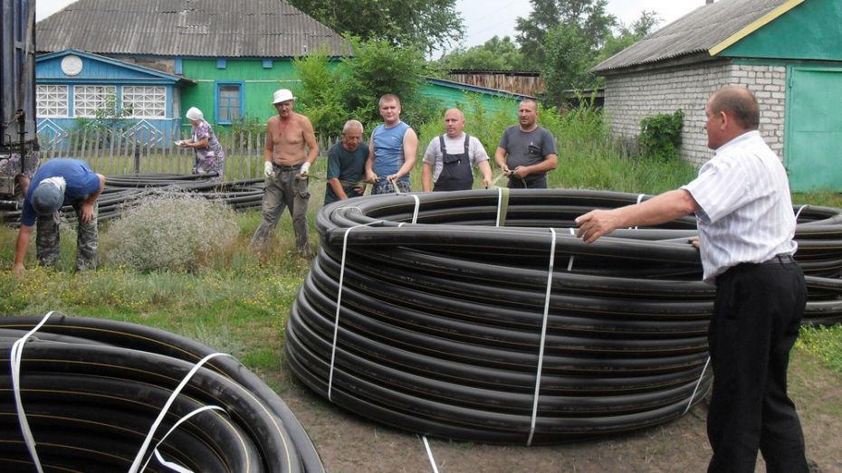 В нижнедевицком селе Нижнее Турово газифицируют 20 домовладений