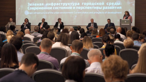 В Воронеже стартовала конференция по зеленой инфраструктуре 