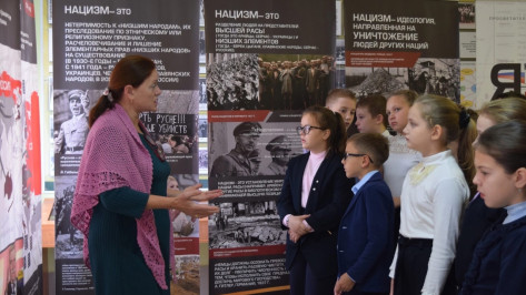 Рамонские школьники приняли участие в областном историко-просветительском проекте