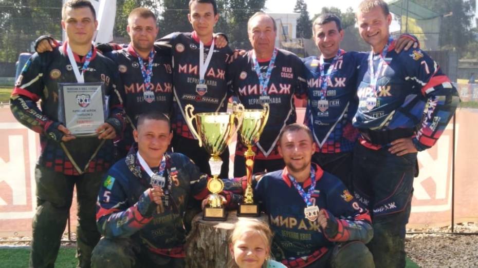 Пейнтболисты из воронежского села взяли «золото» на Чемпионате Москвы