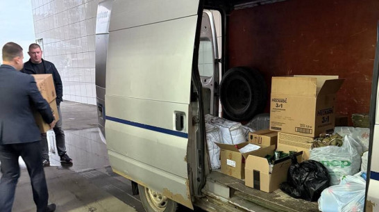 Продукты, одеяла и газовые баллоны передали воронежские предприниматели участникам СВО