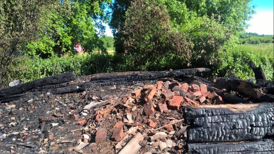 В Воронежской области при пожаре погиб 59-летний мужчина 