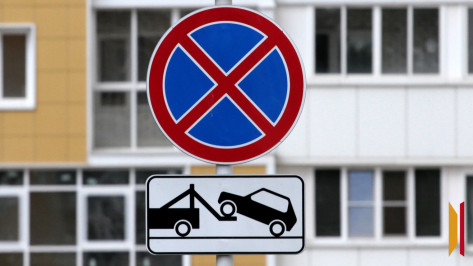 Парковку на двух улицах в центре Воронежа запретят на выходных