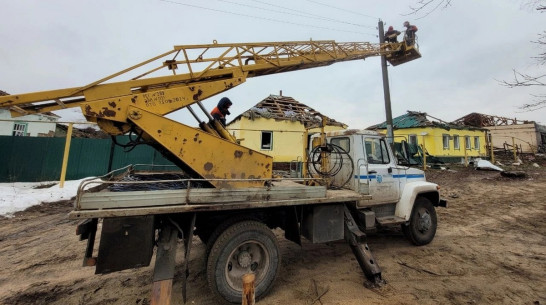 В пострадавшем от взрыва авиабоеприпаса воронежском селе проведут дополнительный ремонт