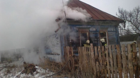 При пожаре в Воронежской области погибли двое мужчин