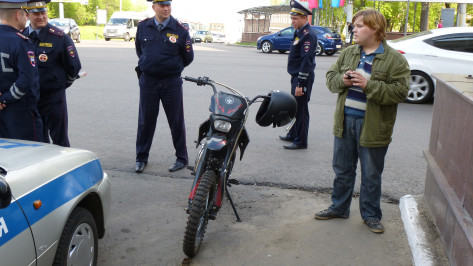 Инспекторы ГИБДД отобрали у воронежцев четыре скутера и мотоцикла
